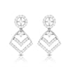 Jewelove™ Earrings Platinum Earrings with Diamonds for Women JL PT E NK-56