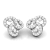 Jewelove™ Earrings Platinum Earrings with Diamonds for Women JL PT E ST 2016
