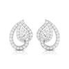 Jewelove™ Earrings SI IJ Platinum Earrings with Diamonds for Women JL PT E ST 2017