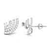 Jewelove™ Earrings Platinum Earrings with Diamonds JL PT E ST 2229