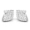 Jewelove™ Earrings SI IJ Platinum Earrings with Diamonds JL PT E ST 2229