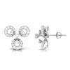 Jewelove™ Earrings Platinum Earrings with Diamonds JL PT E ST 2235