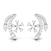 Jewelove™ Earrings SI IJ Platinum Earrings with Diamonds JL PT E ST 2238