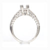 Jewelove™ Rings Platinum Engagement Ring Mounting with Diamond Accents JL PT 674 - M