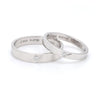 Jewelove™ Rings Platinum Engagement Rings with Small Single Diamonds SJ PTO 122