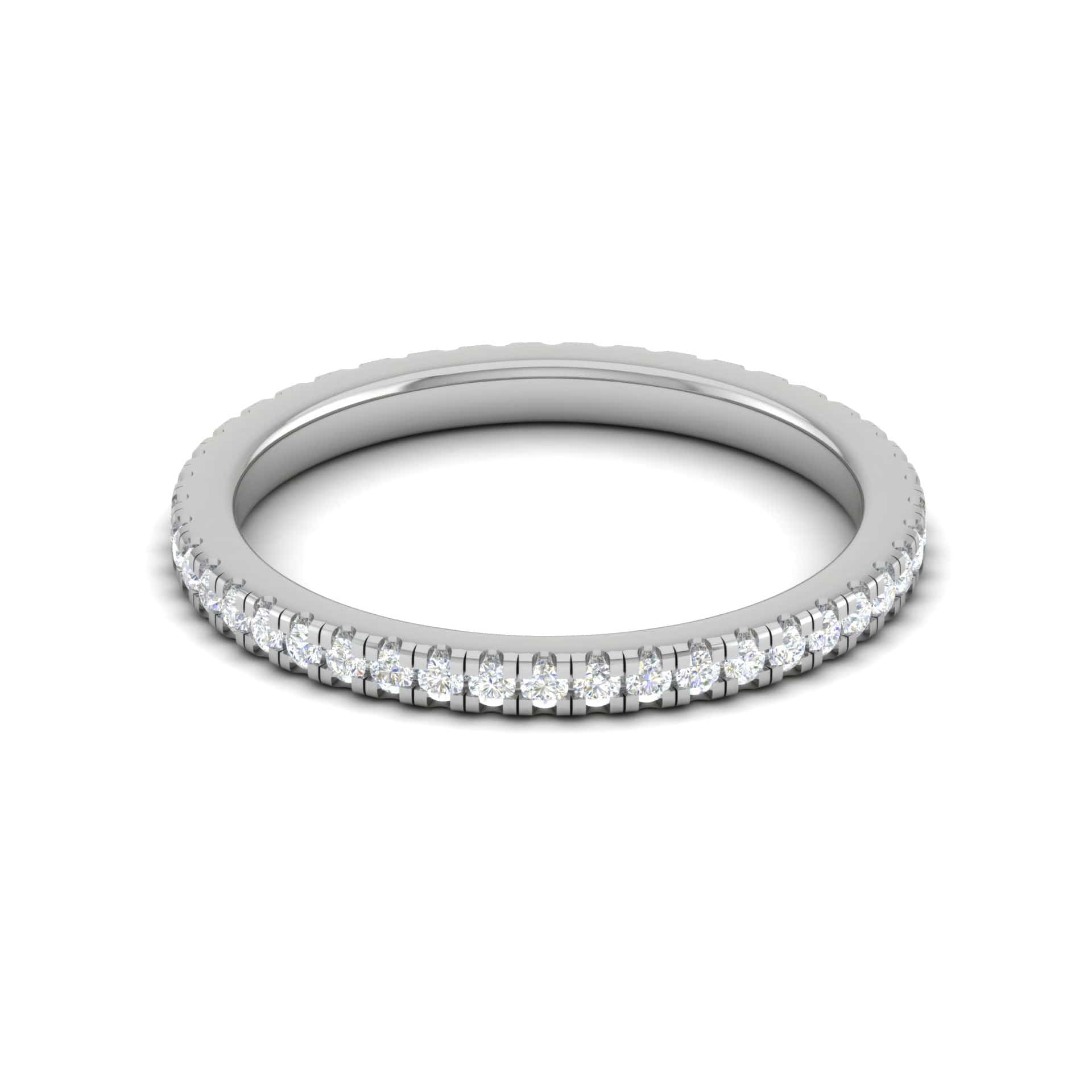 Platinum Eternity Ring with Diamonds for Women JL PT D4129 – Jewelove™ - Main Image