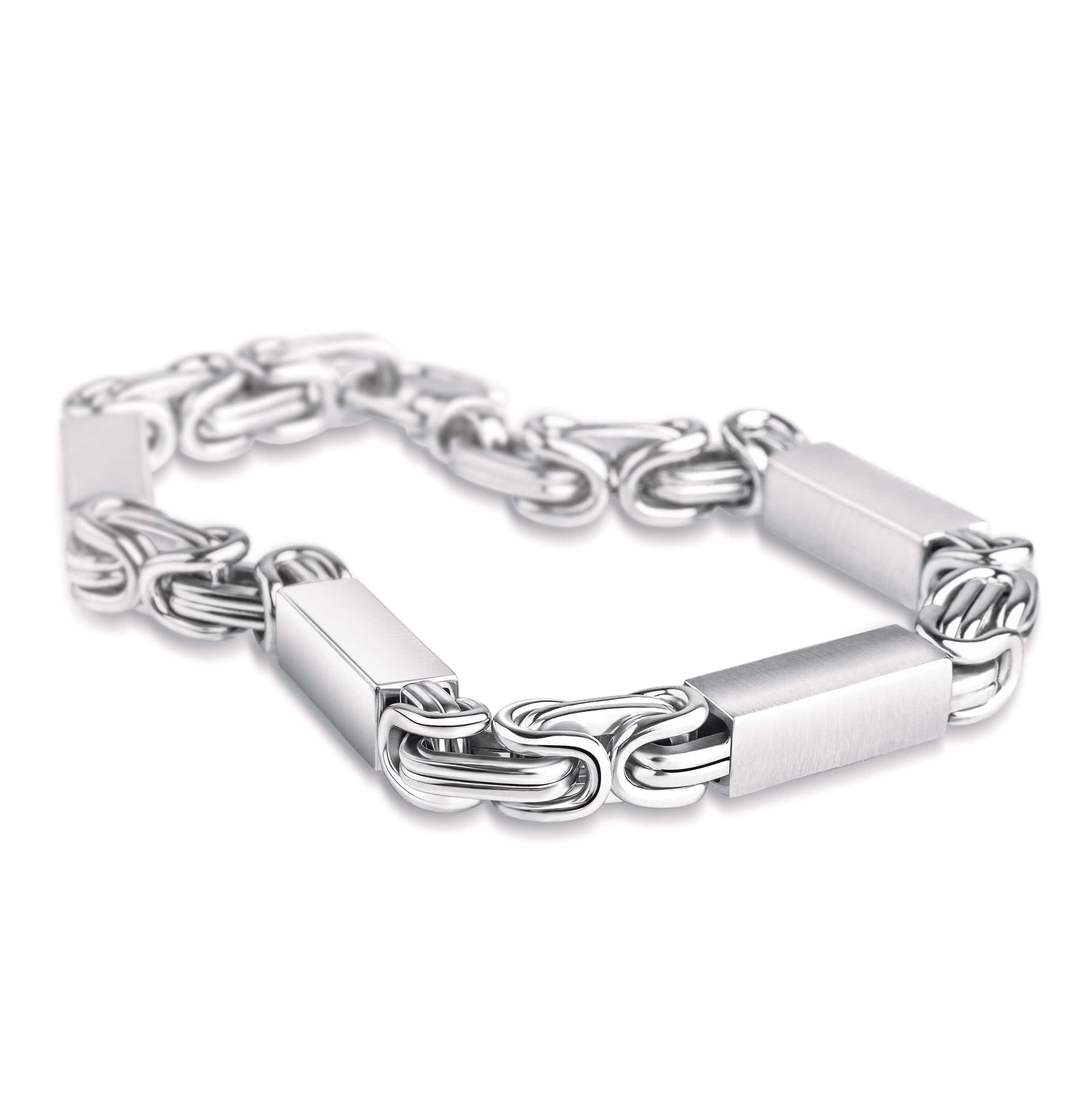 Fashion Silver Male Bracelet Isolated On Stock Photo 447323182   Shutterstock