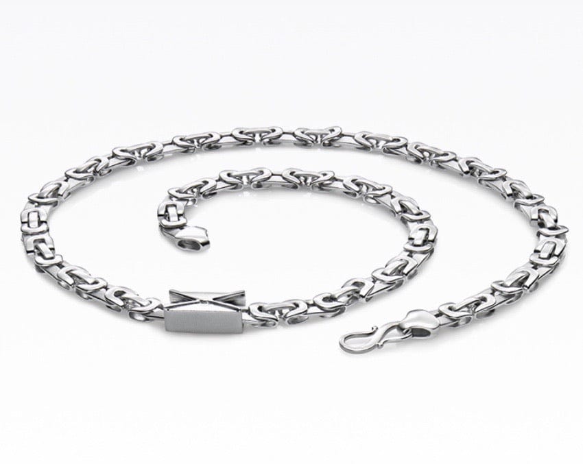 Jewelove™ Bangles & Bracelets Bracelet - 8 inches Platinum Evara Bracelet for Men JL PTB 951