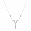 Jewelove™ Necklaces & Pendants Necklace only Platinum Evara Diamond Necklace & Earrings Set JL PT N 180
