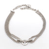 Jewelove™ Bangles & Bracelets Platinum Evara Indo-Western Diamond Bracelet for Women JL PTB 638