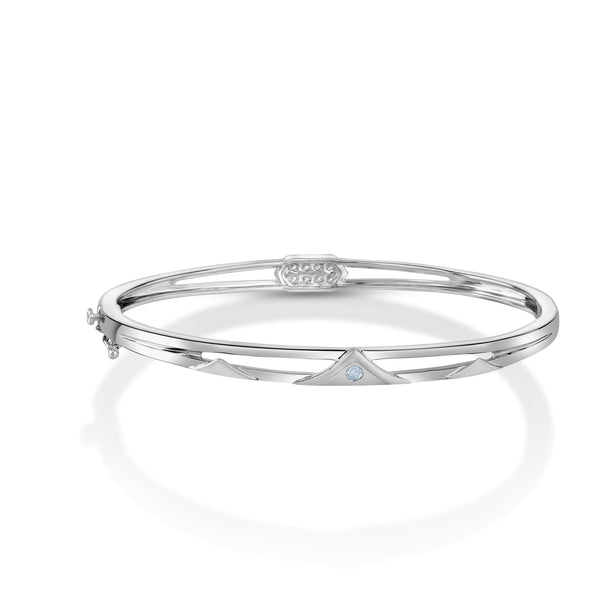 Jewelove™ Bangles & Bracelets Platinum Evara | Platinum Diamonds Bracelet for Women JL PTB 831