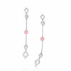 Jewelove™ Earrings SI IJ Platinum Evara | Rose Gold Earrings with Diamonds for Women JL PT E 252