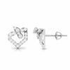 Jewelove™ Earrings Platinum Fashionable Diamond Earrings for Women JL PT E OLS 15
