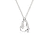 Jewelove™ Pendants Platinum Heart Pendant with Diamonds for Women JL PT P 1237