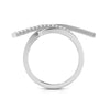 Jewelove™ Rings Platinum Infinity Ring with Diamonds for Women JL PT R-1