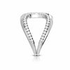 Jewelove™ Rings Platinum Infinity Ring with Diamonds for Women JL PT R-12