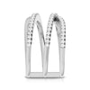 Jewelove™ Rings Platinum Infinity Ring with Diamonds for Women JL PT R-14