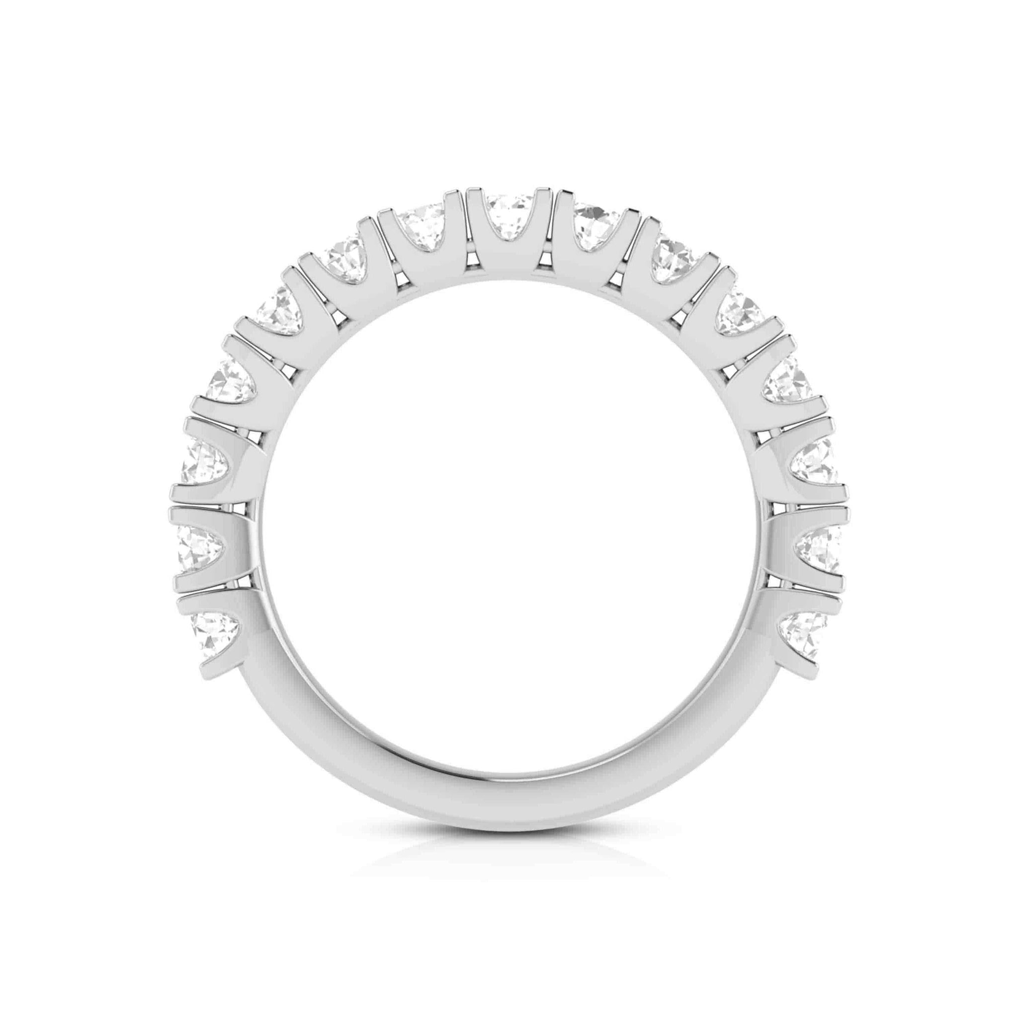 Jewelove™ Rings Platinum Infinity Ring with Diamonds for Women JL PT R-6