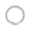 Jewelove™ Rings Platinum Infinity Ring with Diamonds for Women JL PT R-7