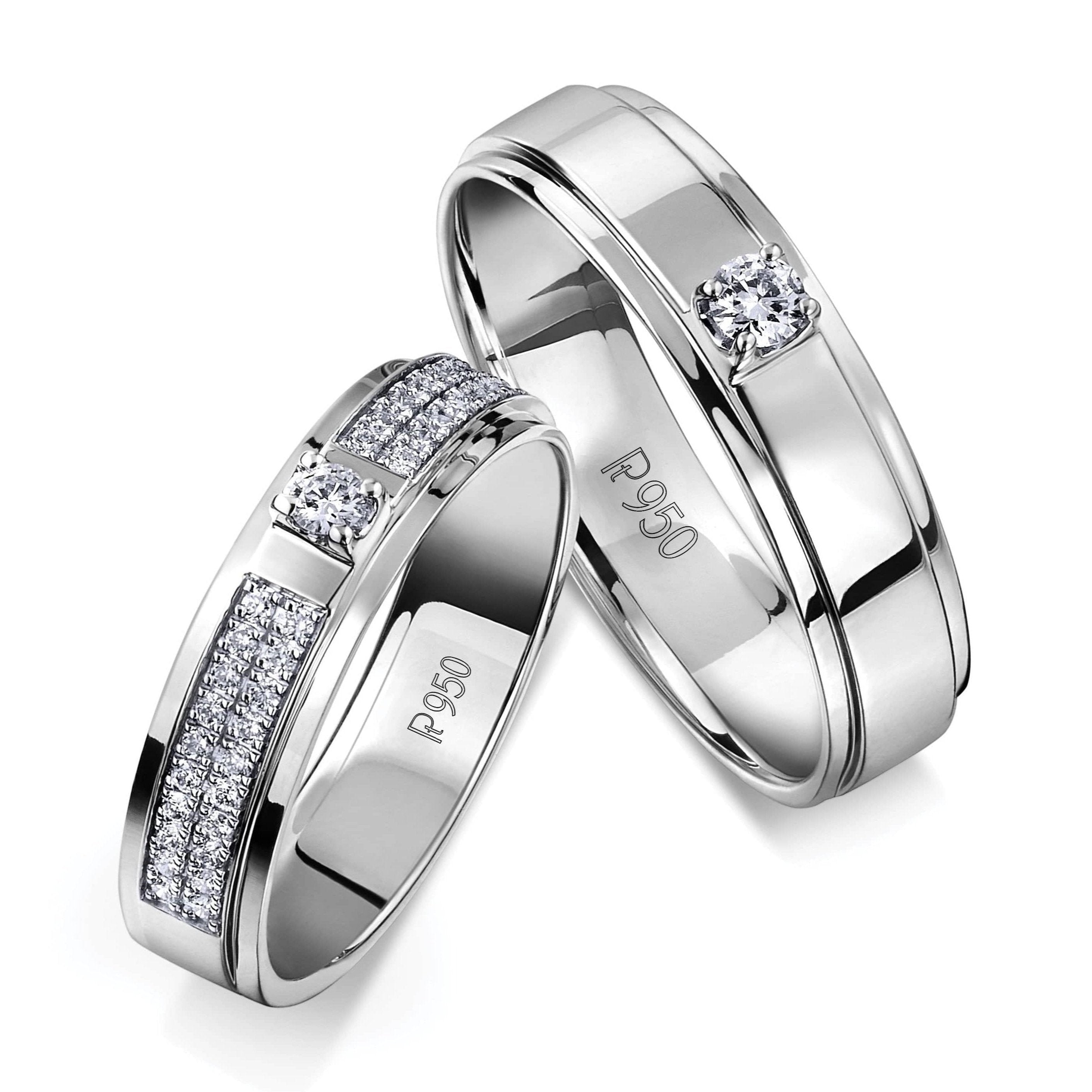 Platinum love bands online Clearance