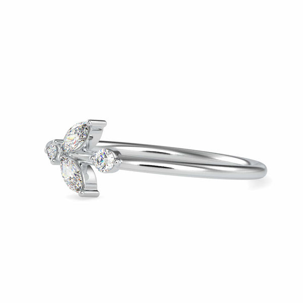 Jewelove™ Rings Platinum Marquise Diamond Engagement Ring JL PT 0608