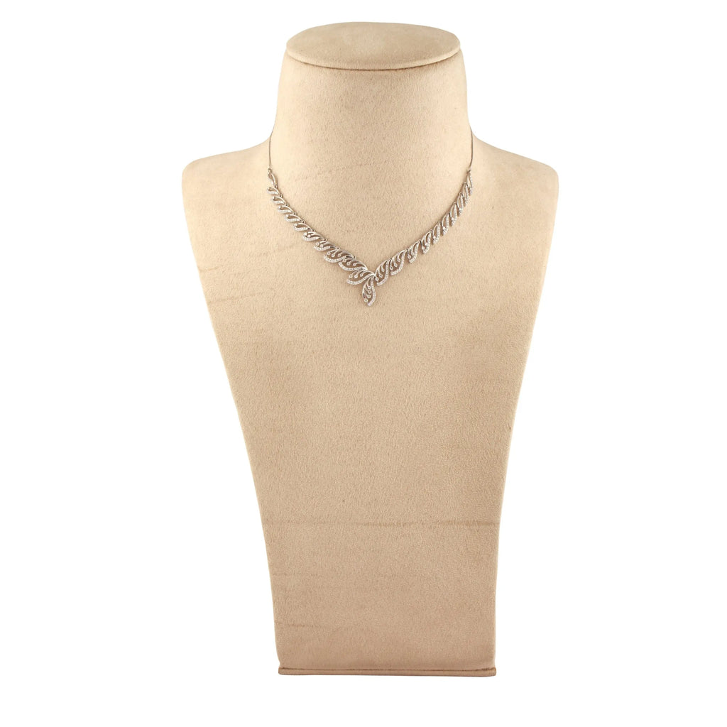 Jewelove™ Necklaces & Pendants Platinum Necklace with Diamonds JL PT N33