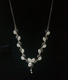 Platinum Necklaces in India - Super Sale - Platinum Necklace With Diamonds JL PT N34