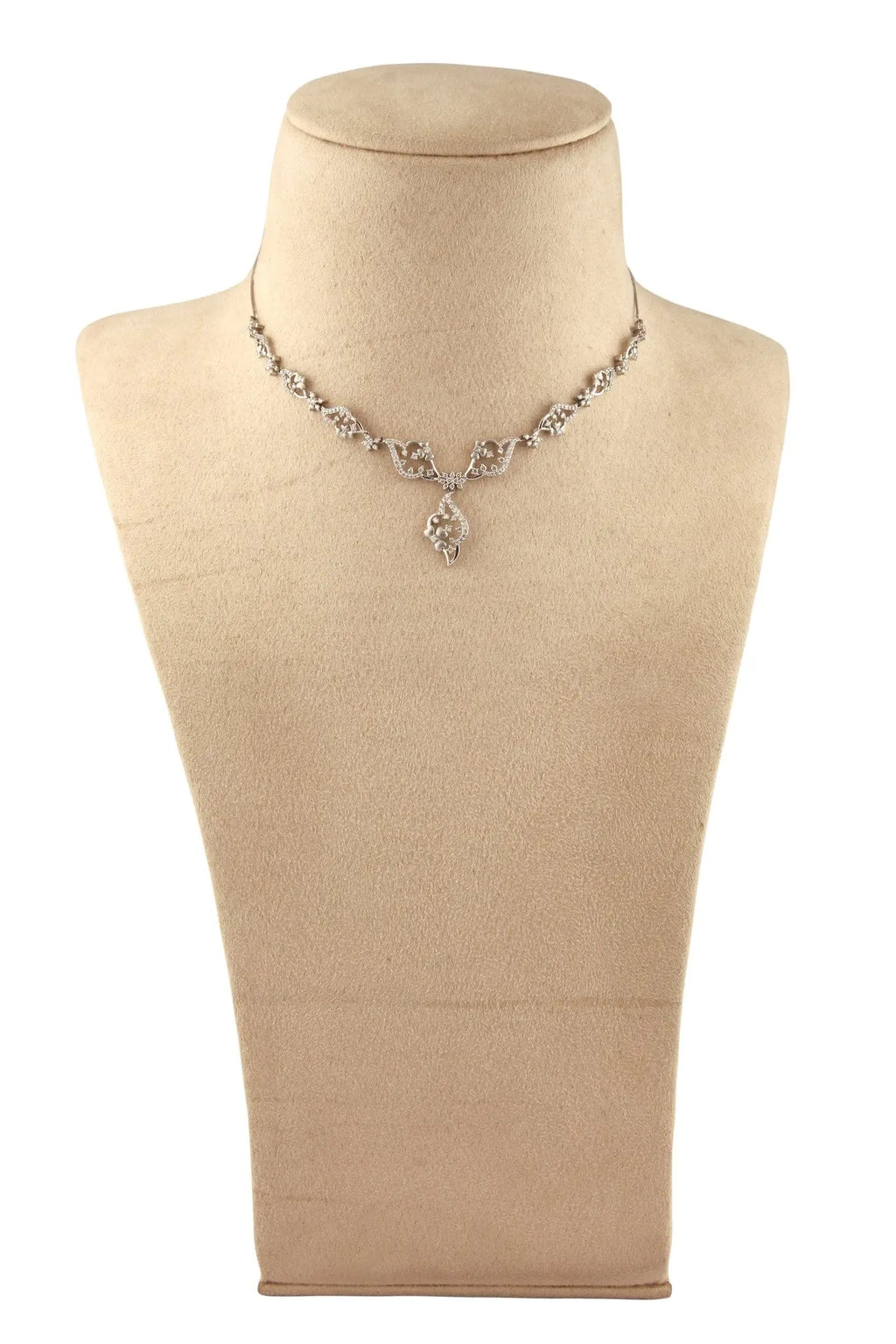 Jewelove™ Necklaces & Pendants Platinum Necklace with Diamonds JL PT N35