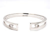 Jewelove™ Bangles & Bracelets Platinum Open Kada for Men JL PTB 625