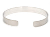 Jewelove™ Bangles & Bracelets 40 grams Platinum Open Kada for Men JL PTB 626 - Matte Finish