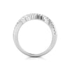 Jewelove™ Rings VS GH / Women's Band only Platinum Pear Marquise Ring with Diamonds for Women JL PT DM 0036
