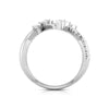 Jewelove™ Rings VS GH / Women's Band only Platinum Pear Marquise Ring with Diamonds for Women JL PT DM 0041