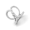 Jewelove™ Rings VS GH / Women's Band only Platinum Pear Marquise Ring with Diamonds for Women JL PT DM 0044