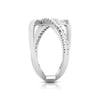 Jewelove™ Rings VS GH / Women's Band only Platinum Pear Marquise Ring with Diamonds for Women JL PT DM 0045