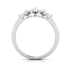 Jewelove™ Rings VS GH / Women's Band only Platinum Pear Marquise Ring with Diamonds for Women JL PT DM 0054-A
