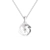 Jewelove™ Pendants Platinum Pendant with Diamonds for Women JL PT P 1243
