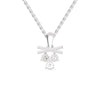 Jewelove™ Pendants Platinum Pendant with Diamonds for Women JL PT P 1244