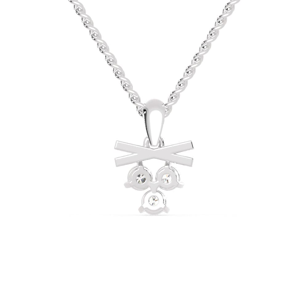 Jewelove™ Pendants Platinum Pendant with Diamonds for Women JL PT P 1244