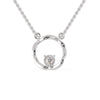 Jewelove™ Pendants SI IJ Platinum Pendant with Diamonds for Women JL PT P 1256
