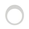 Jewelove™ Rings Platinum Princess cut Diamonds Half Eternity Ring for Women JL PT WB PR 150