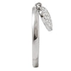 Platinum Ring with Diamond Heart Pendant SJ PTO 286 - Suranas Jewelove
 - 3