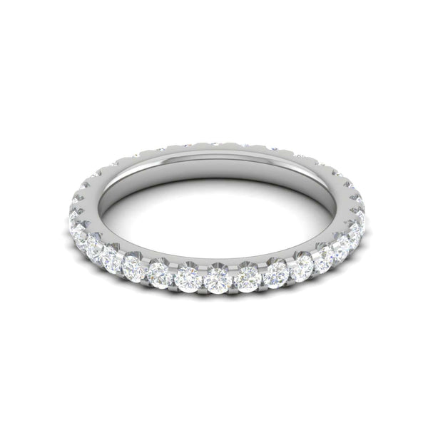 Jewelove™ Rings Platinum Ring With Diamonds for Women JL PT ET RD 113