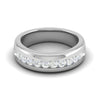 Jewelove™ Rings Platinum Ring with Diamonds for Women JL PT MB RD 100