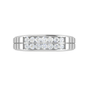 Jewelove™ Rings Platinum Ring with Diamonds for Women JL PT MB RD 101