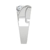 Jewelove™ Rings Platinum Ring with Diamonds for Women JL PT MB RD 102