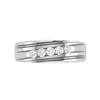 Jewelove™ Rings Platinum Ring with Diamonds for Women JL PT MB RD 104