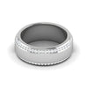 Jewelove™ Rings Platinum Ring with Diamonds for Women JL PT MB RD 120
