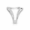 Jewelove™ Rings Platinum Ring with Diamonds for Women JL PT R-4