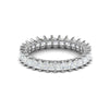 Jewelove™ Rings Platinum Ring With Princess Cut Diamonds for Women JL PT ET PR 109