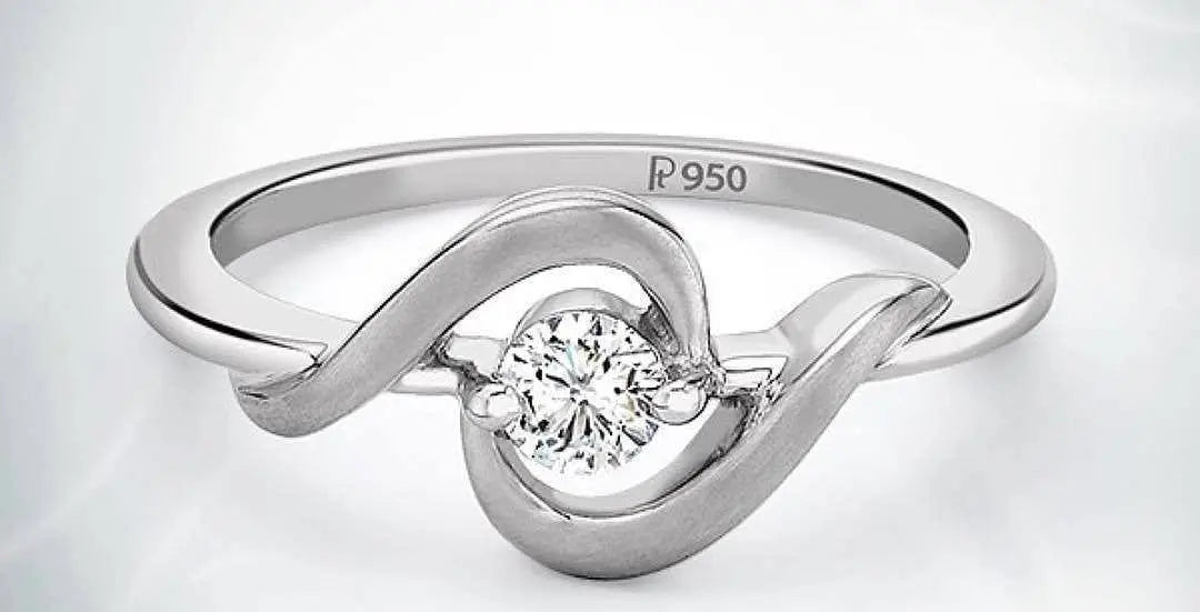 Tiffany & Co. Platinum & Diamond Infinity Ring – Oliver Jewellery